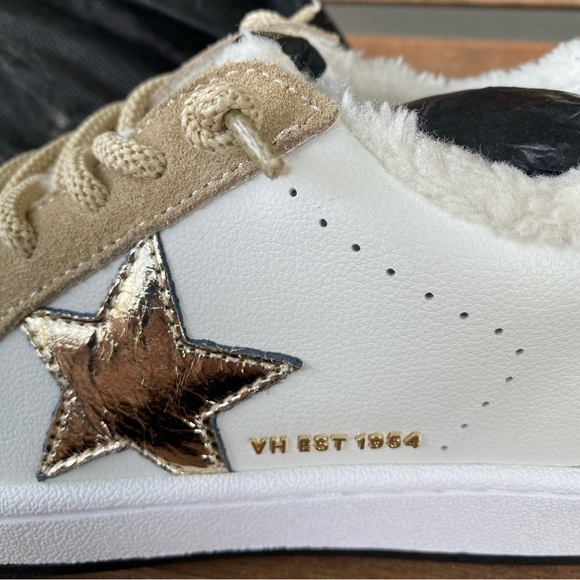 New Vintage Havana KYNLEE - WHITE CAMEL LEOPARD Women’s Sneakers Size 8.5 - Picture 4 of 12